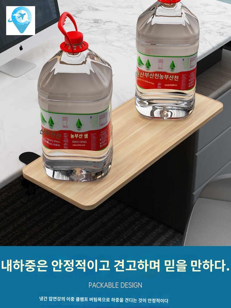 키보드 받침대 접이식 연장 확장 테이블 선반 보드 데스크 책상 트레이 거치대 프린터 - 상세 이미지 3