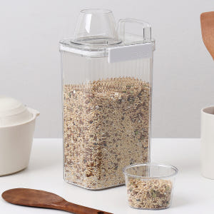 1+1 네오플램 밀폐 잡곡통 1.8L, 2개 실사용 후기 | 효과 있을까? - 상품 이미지 4