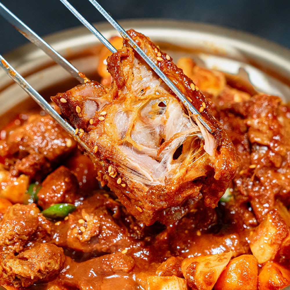 동인동 매운 돼지갈비찜 찜갈비 700g 입에서 살살 부드럽게 녹아요 - 상세 이미지 2