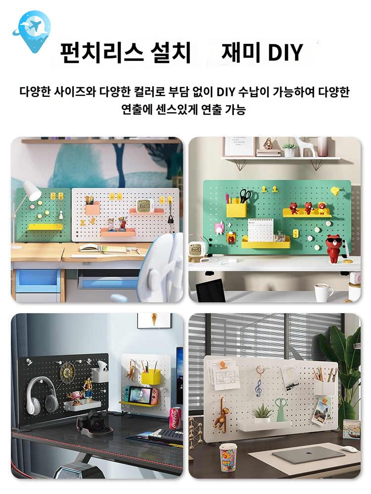 걸이 타공판 타공판악세사리 부속 후크 악세사리 자석 페그보드 고리 - 상세 이미지 3