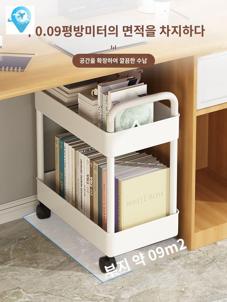 북 이동식 책꽃이 책선반 북카트 미니 - 상세 이미지 5