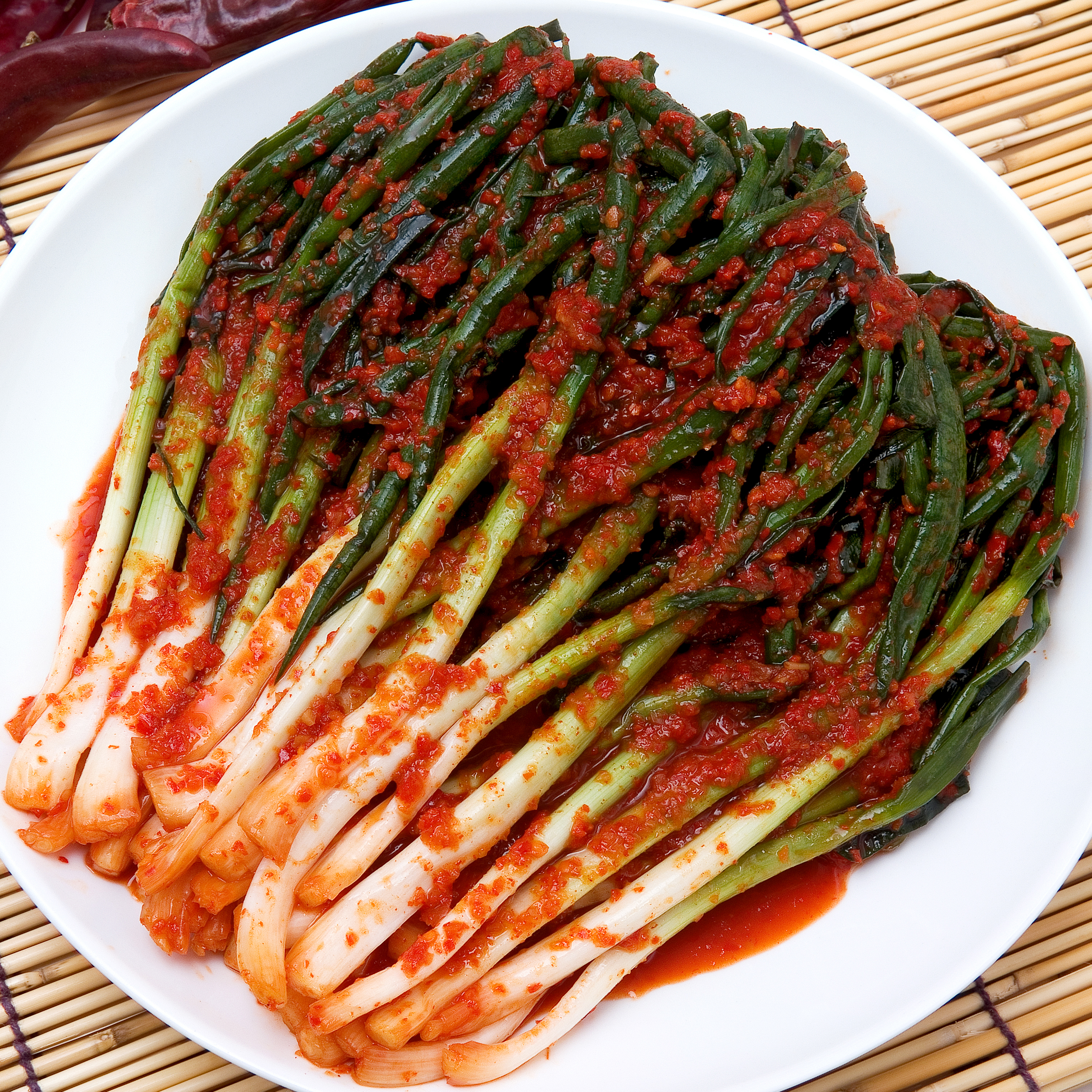 전라도 파김치 국내산 국산 업소용  매운 쪽파 파 김치 1kg 2kg - 상품 이미지