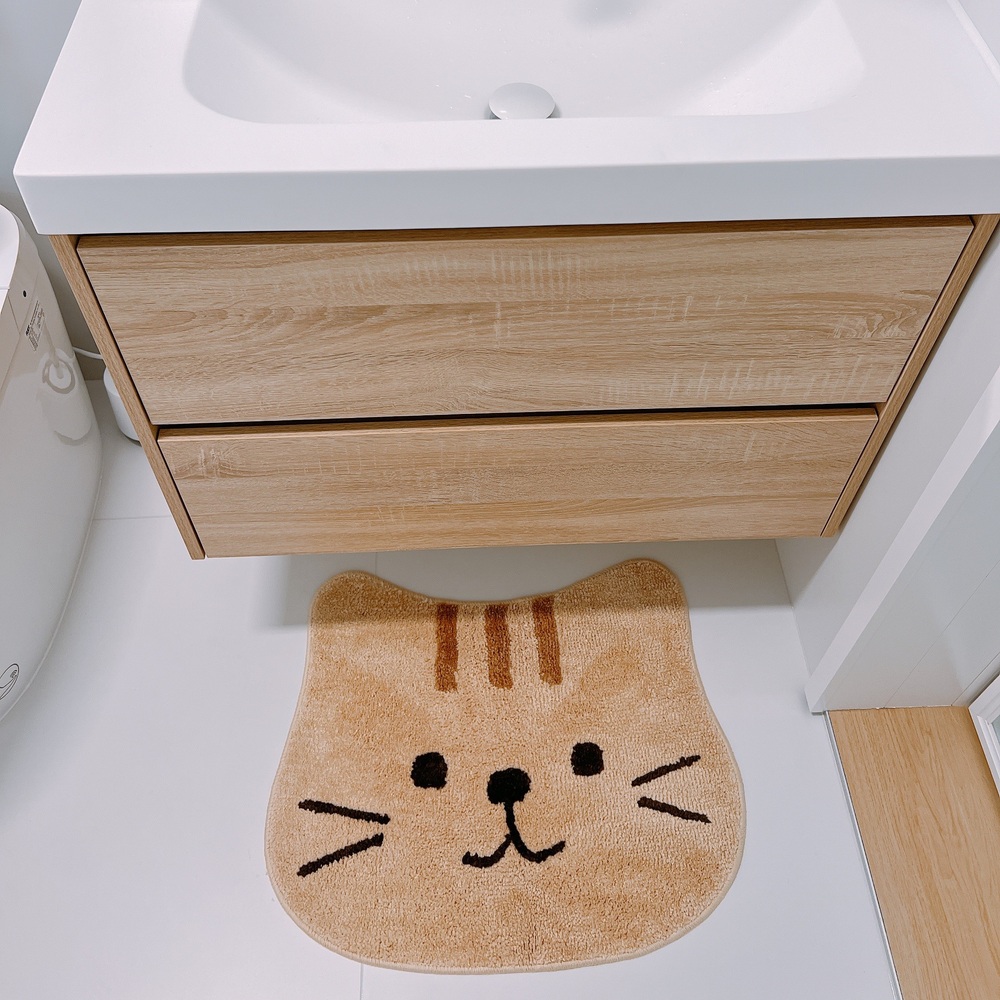 고양이발매트 침대 싱크대 발닦개 현관 거실 미끄럼방지 화장실 매트 욕실 - 상품 이미지