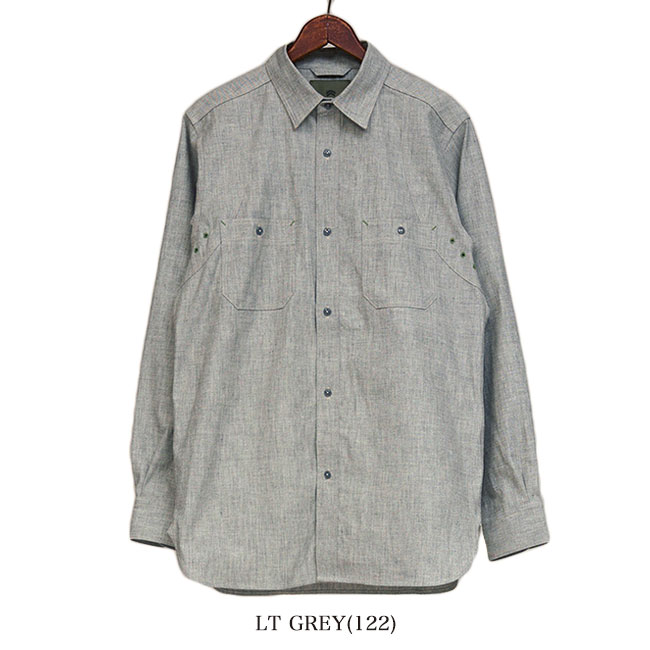 나이젤 카본 NIGEL CABOURN Salt & Pepper 뉴 메디컬 셔츠 2컬러 - 상세 이미지 3