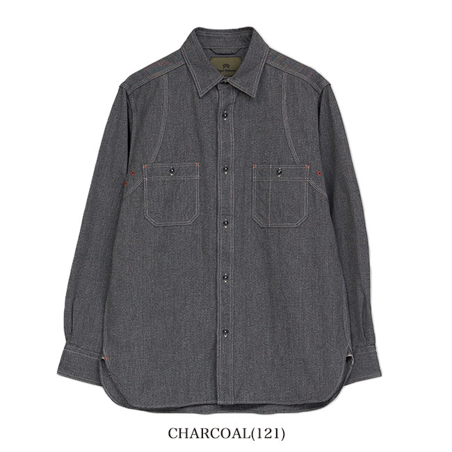나이젤 카본 NIGEL CABOURN Salt & Pepper 뉴 메디컬 셔츠 2컬러 - 상세 이미지 2