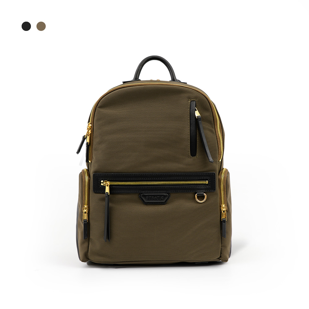 사만다 여성 데일리 백팩 여행가방 블랙 카키