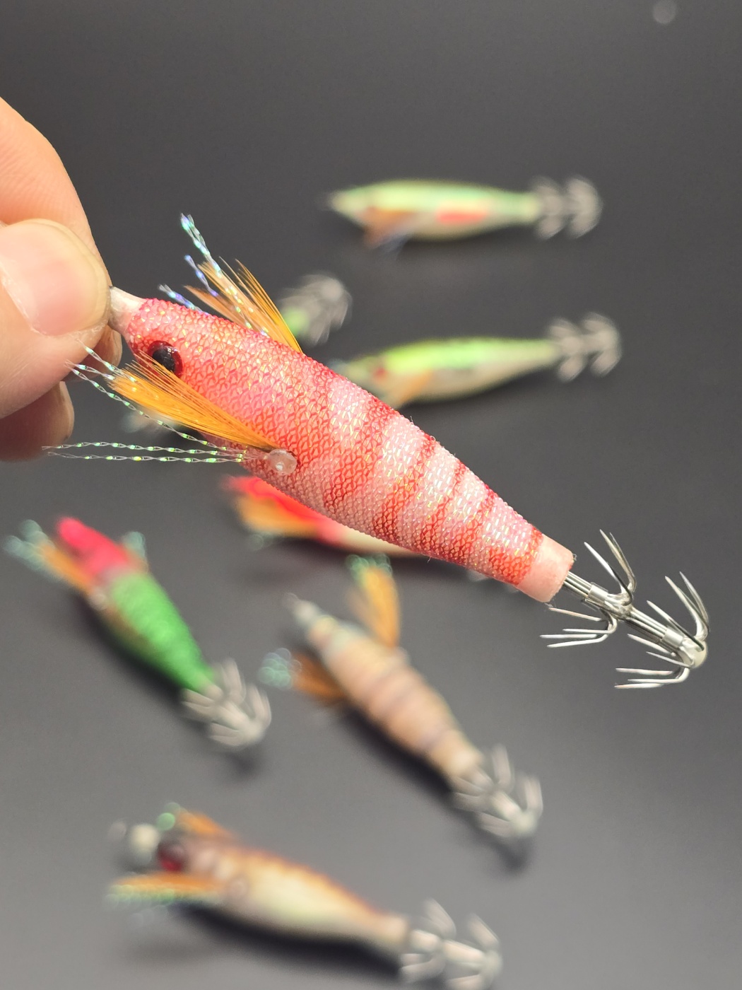 24 키우라 네로 에기 55mm 스몰 야광 쭈꾸미 갑오징어 문어 틴셀 아이비 aj 애기 이미지 6