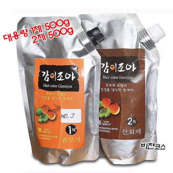 로위더스 감이좋아 감이조아 헤어 칼라500g대용량 : 허니밸
