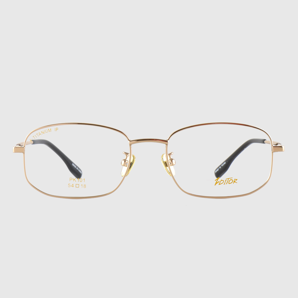 블루라이트차단 사각 가벼운 티타늄 안경테