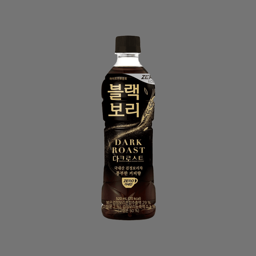 하이트진로 블랙보리 다크로스트 커피향 음료 : 루키두스