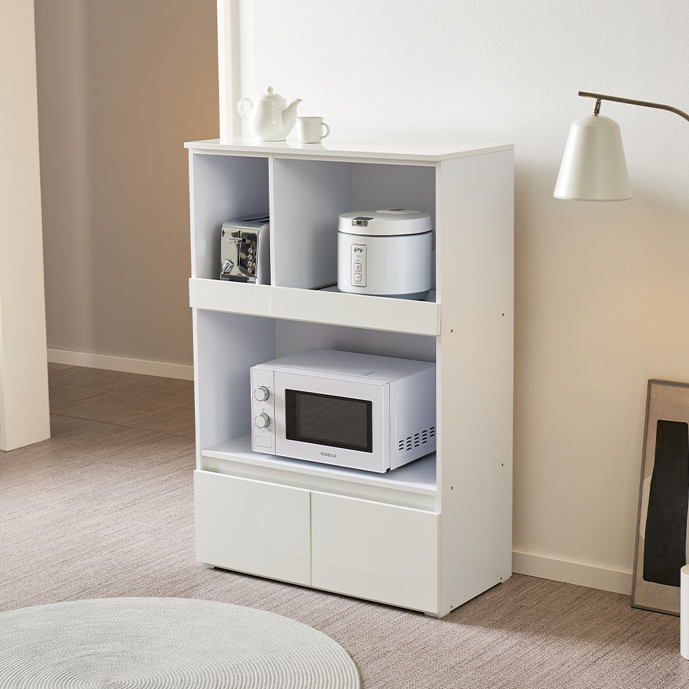 체코 800 선반 밥통 밥솥다이 렌지대 수납장 에어프라이어 전자렌지