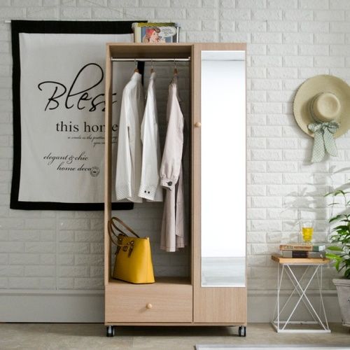 보잉보잉 800 높은행거 이동식 서랍 행거 드레스룸 - 상품 이미지