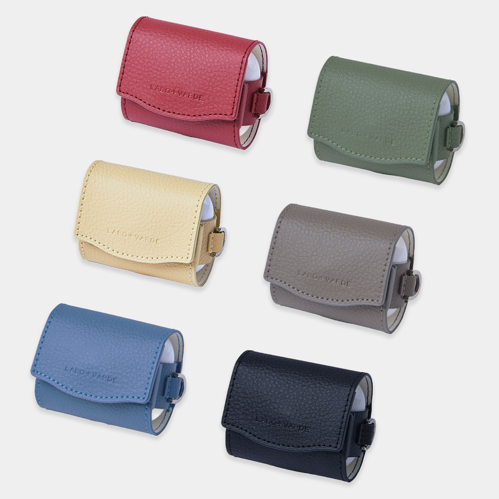 라보바르데 에어팟 프로 가죽 케이스 호환 커플