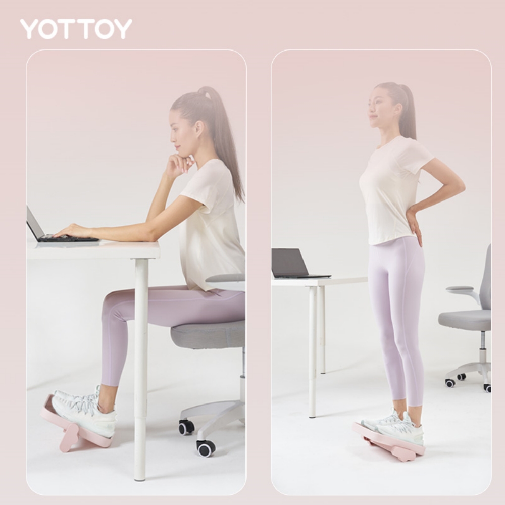 YOTTOY 요토이 종아리 스트레칭보드 사무실 하체 부종관리 4단계 높이조절 - 상세 이미지 2