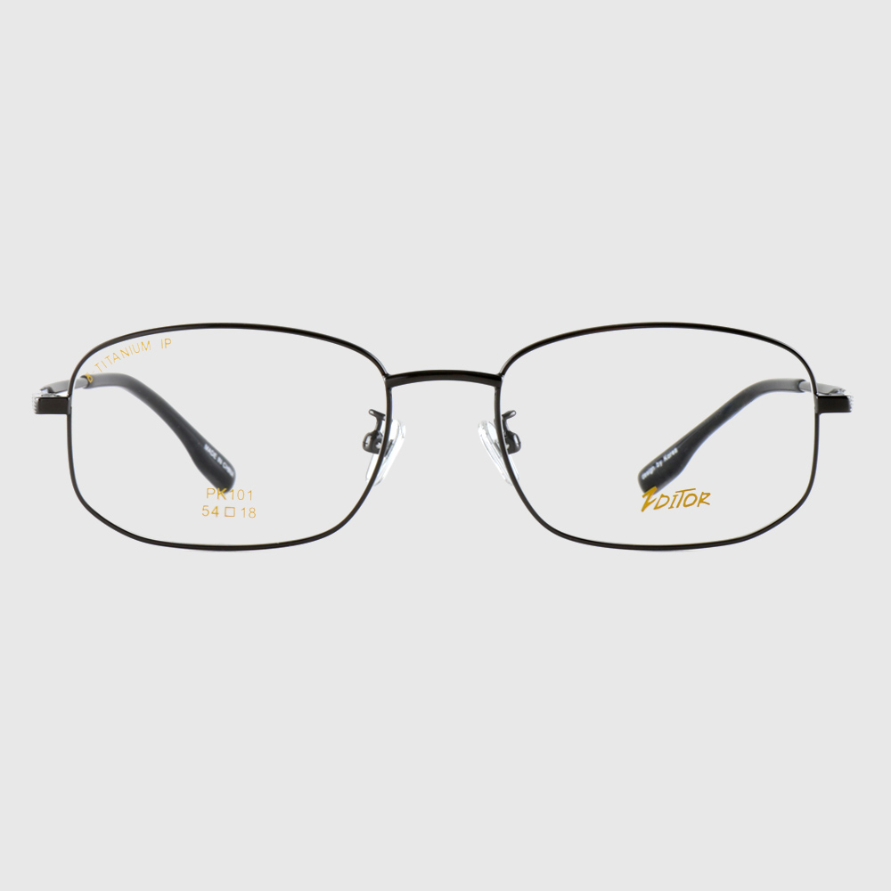 블루라이트차단 사각 가벼운 티타늄 안경테