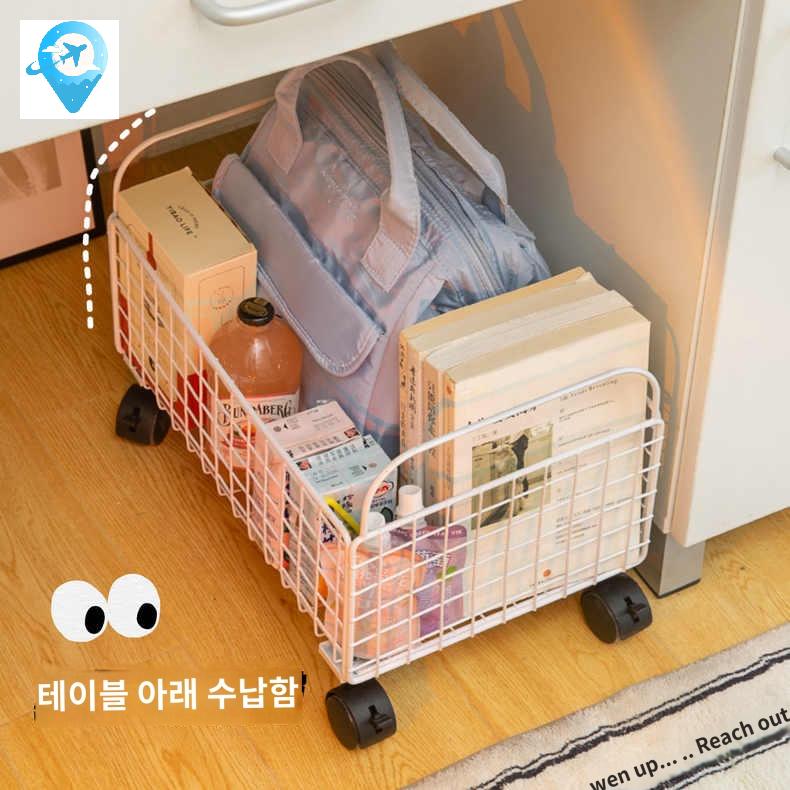 트롤리 가방걸이 책가방수납 가방정리대 책가방 수납 이동식 수납함 정리함 - 상세 이미지 4