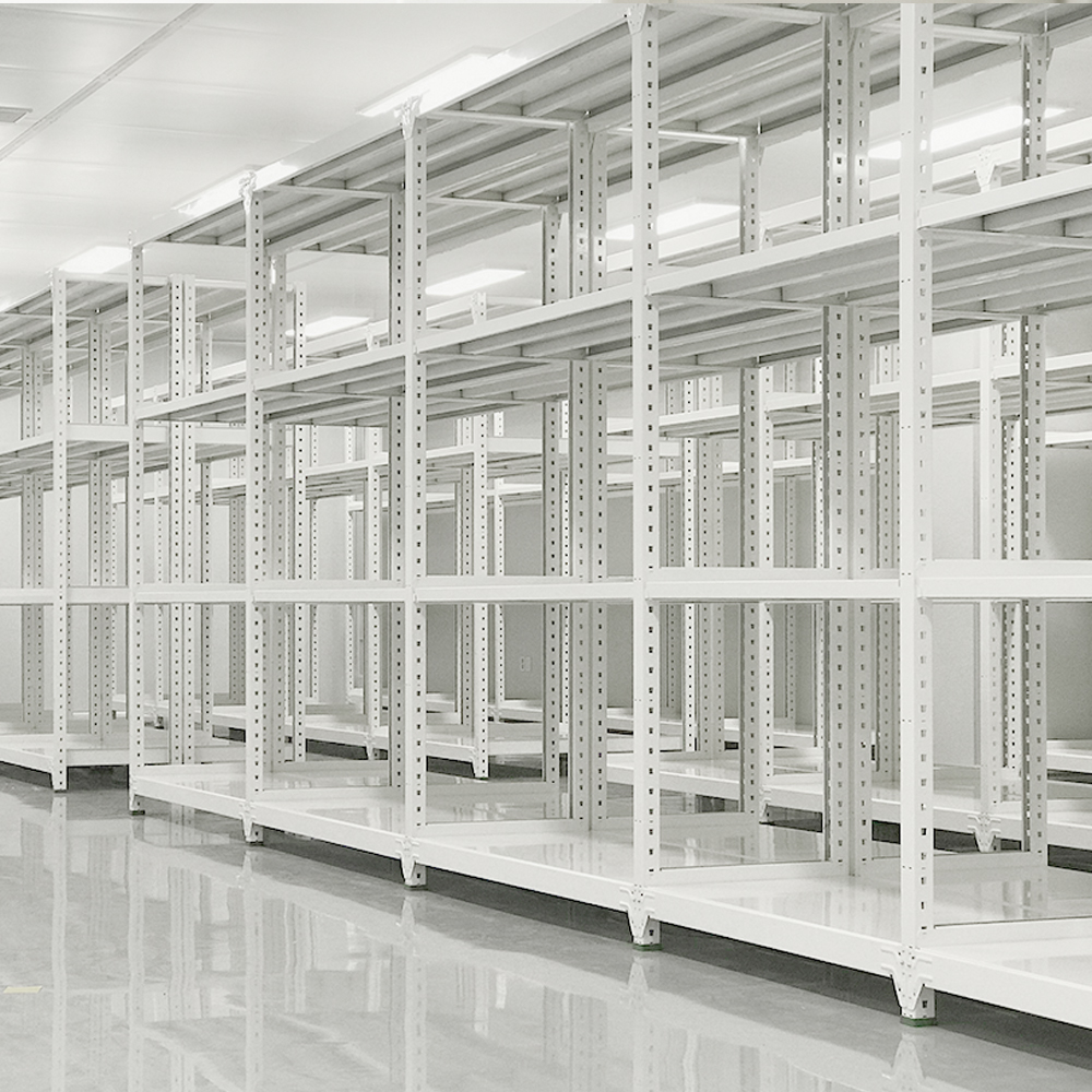 철제선반 중량랙 5단 조립식 앵글 무볼트 창고 선반 300kg 1200x600x1800