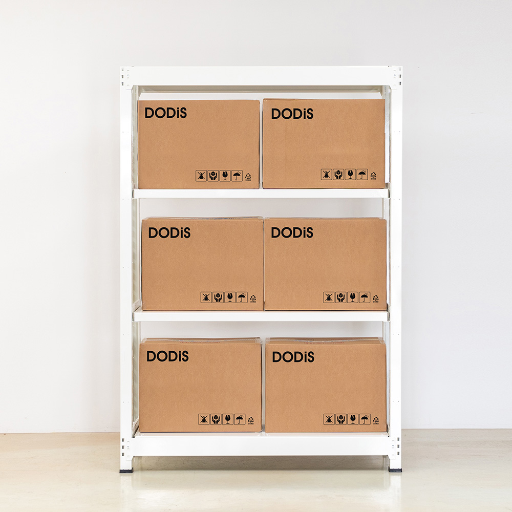 철제선반 중량랙 4단 조립식 앵글 무볼트 창고 선반 300kg 12004501800