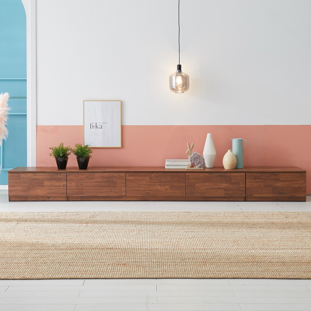 솔라 3000 낮은 안방 tv다이 선반 서랍장 장식장 거실장