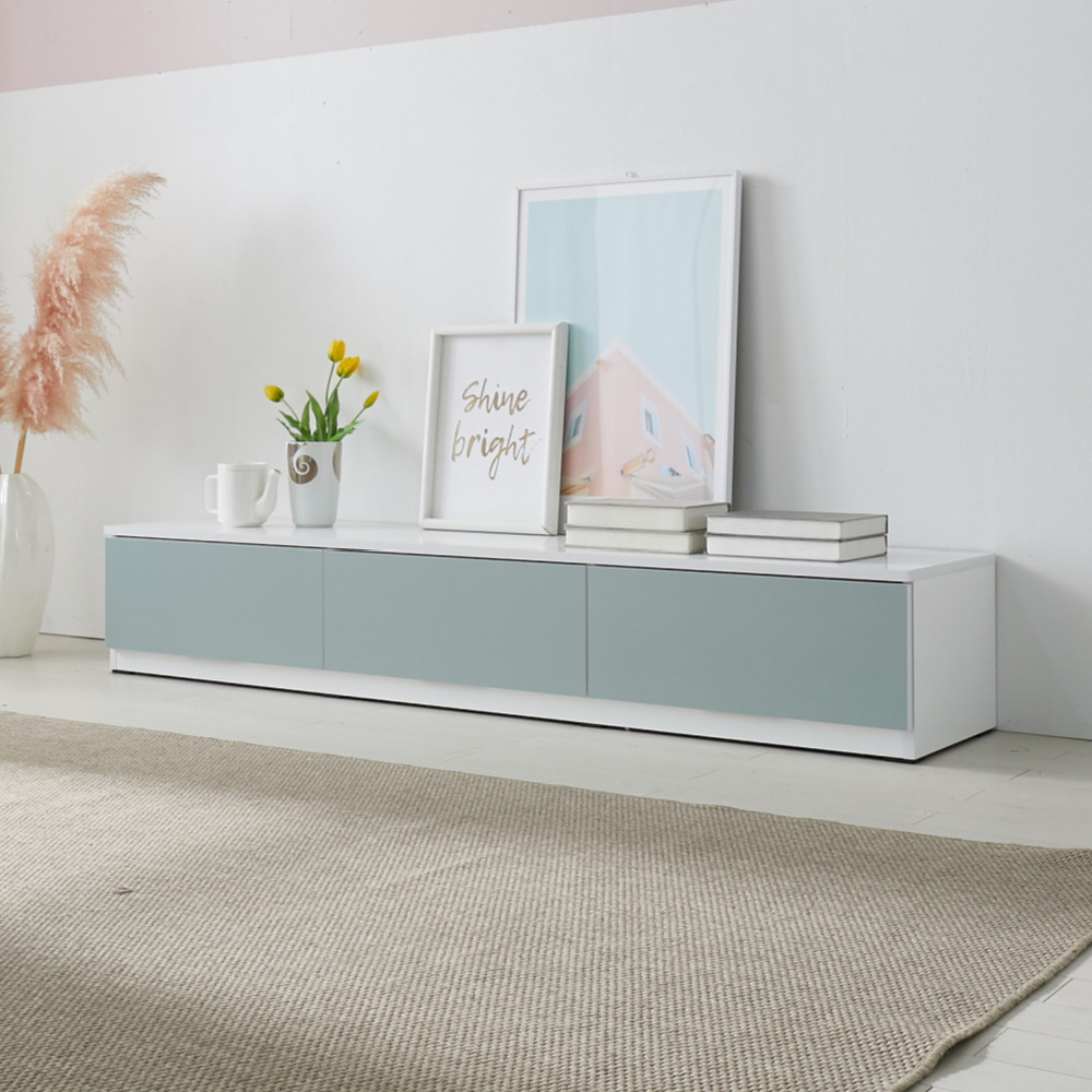 솔라 1800거실장 낮은 안방 tv다이 선반 서랍장 장식장