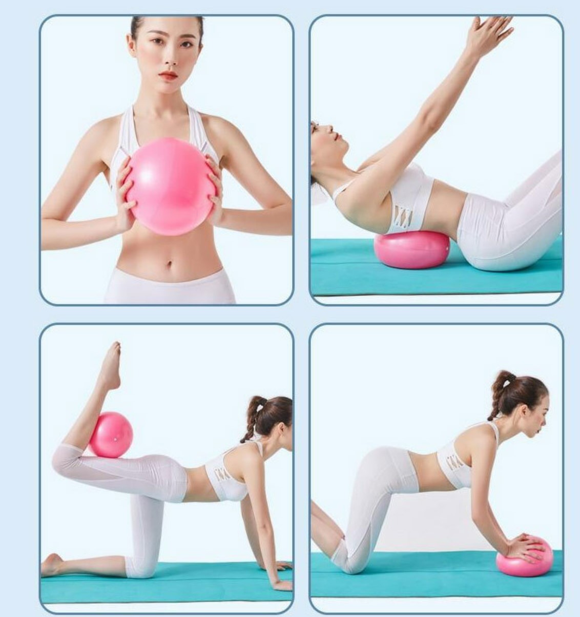 필라테스토닝볼 미니볼 요가 홈필라테스 짐볼 - 상세 이미지 3