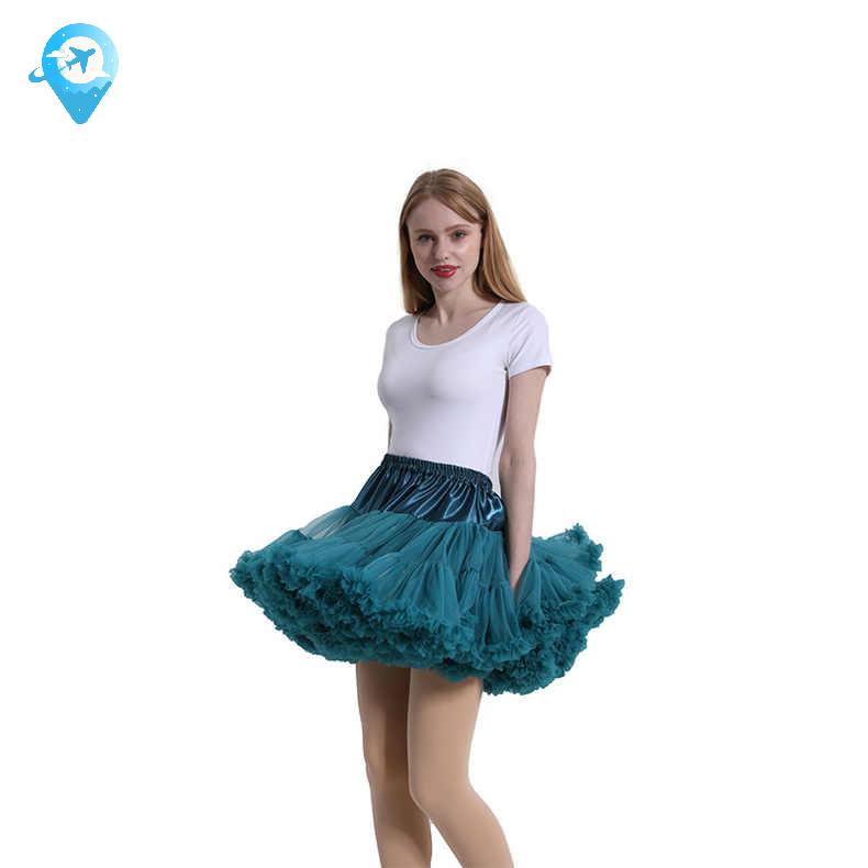 연습 발레 무용복 치마 튜튜 공연 캉캉 성인 스커트 - 상세 이미지 5