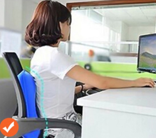 비행기 등 기내용허리쿠션 허리 에어 휴대용 - 상세 이미지 4