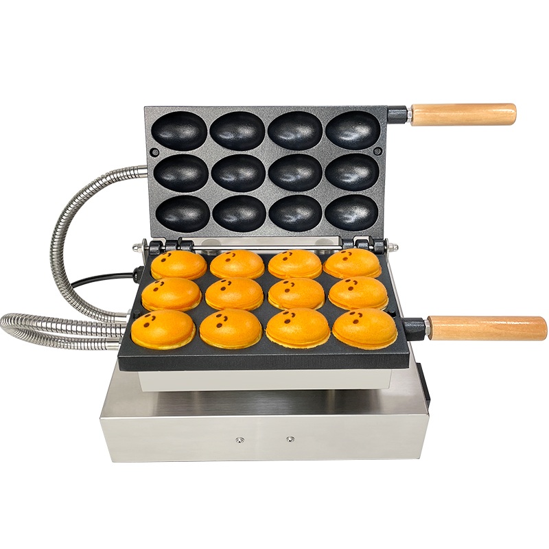 웃는 계란 와플 기계 홍콩와플 메이커 업소용 간식 스낵