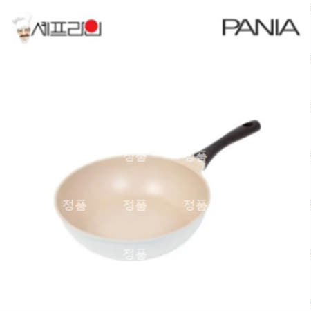 [셰프라인] 페니아(pania) 인덕션 IH 크림 궁중팬28cm