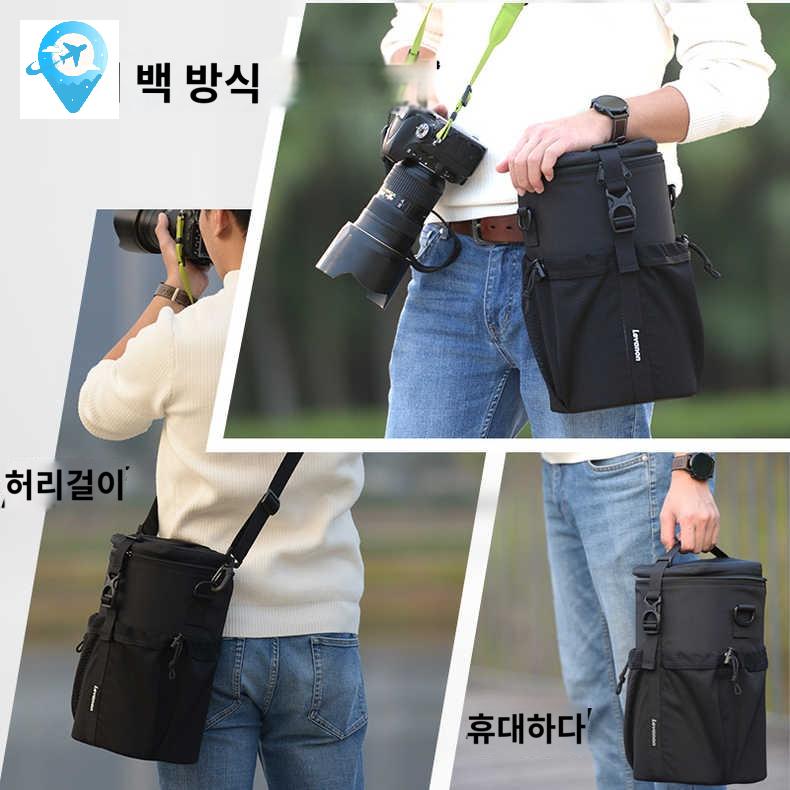 케이스 가방 라이너 크로스 바디 카메라 렌즈 허리 수납 - 상세 이미지 4