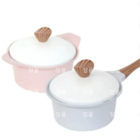 셰프라인 마카롱IH 세라믹냄비 2종세트 (18편수+20양수)