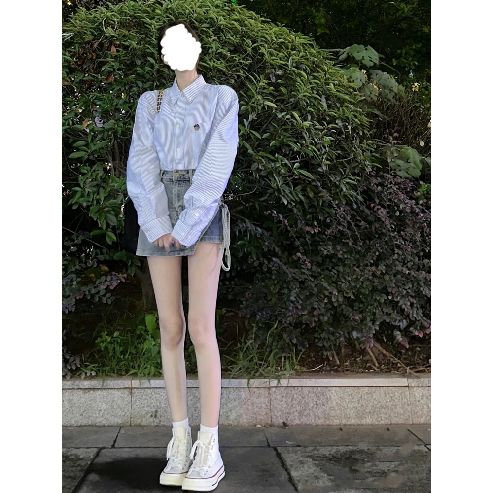 살롱드립2 52화 김지은 셔츠 블라우스 카라넥 캐주얼 의상 옷 패션 - 상세 이미지 2