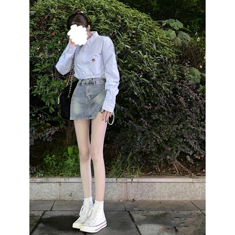 살롱드립2 52화 김지은 셔츠 블라우스 카라넥 캐주얼 의상 옷 패션 - 상세 이미지 3
