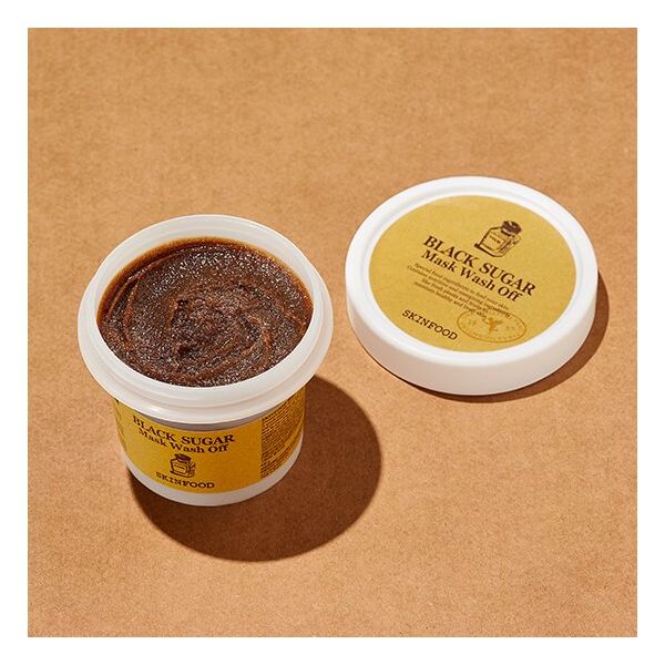900만개 스킨푸드 블랙슈가마스크워시오프120g : 캐치세컨