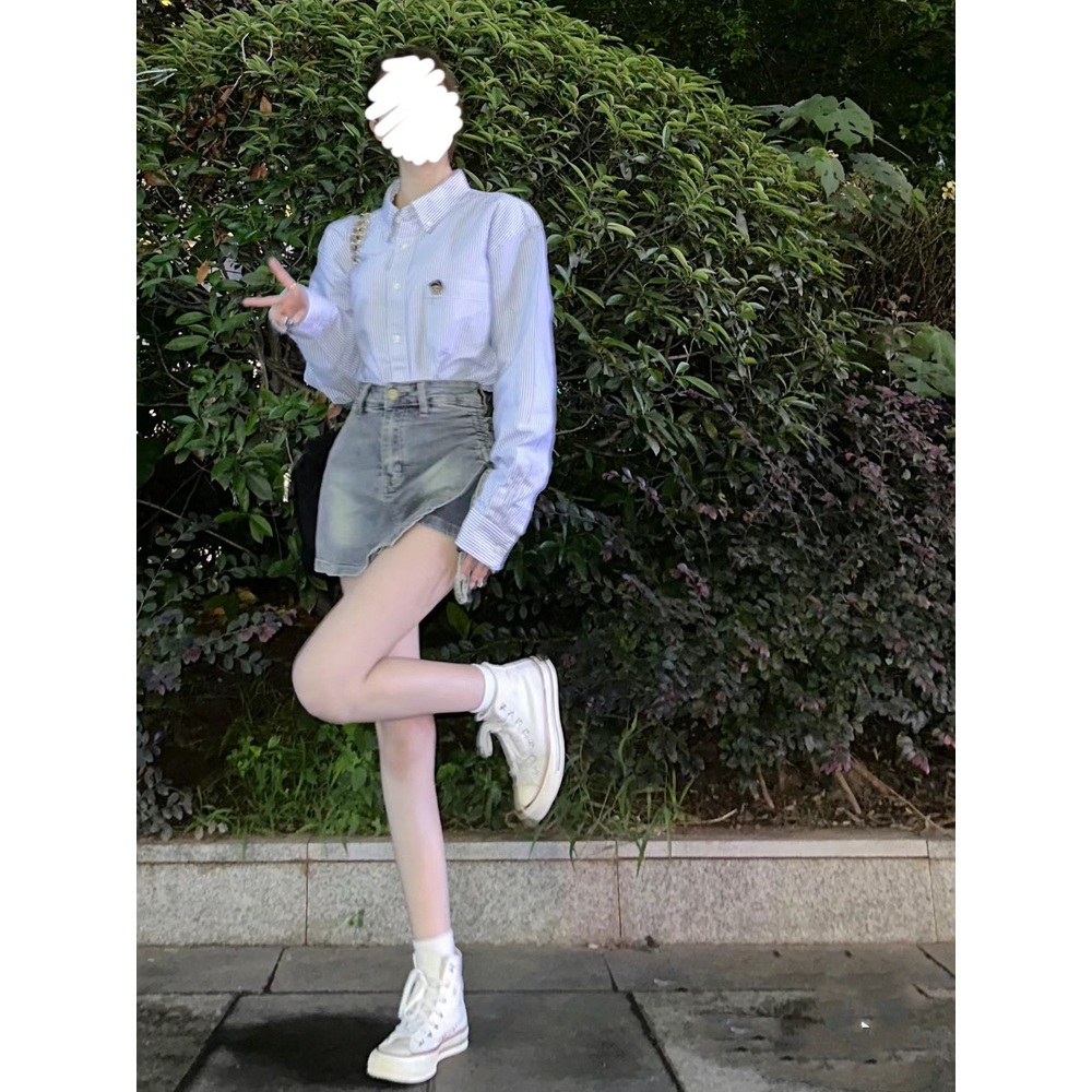살롱드립2 52화 김지은 셔츠 블라우스 카라넥 캐주얼 의상 옷 패션 - 상세 이미지 4