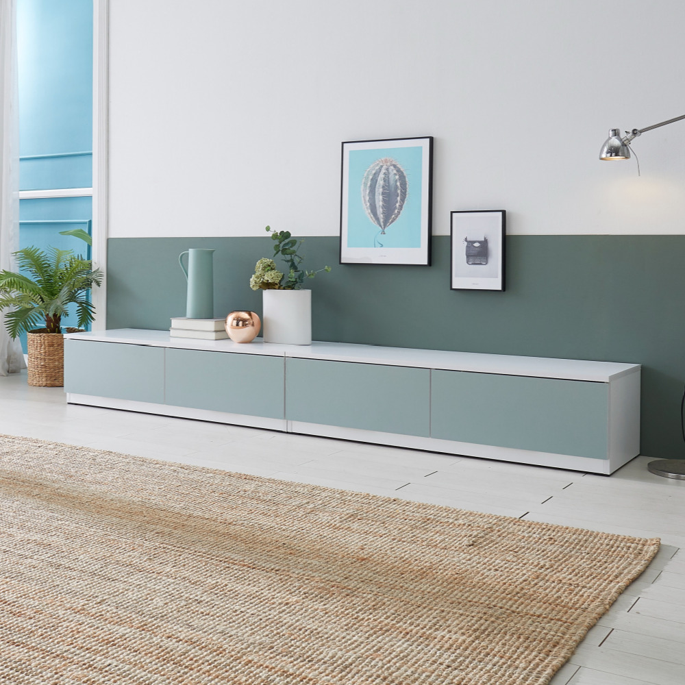 솔라 2400거실장 멀바우거실장 안방티비장 오디오장식장