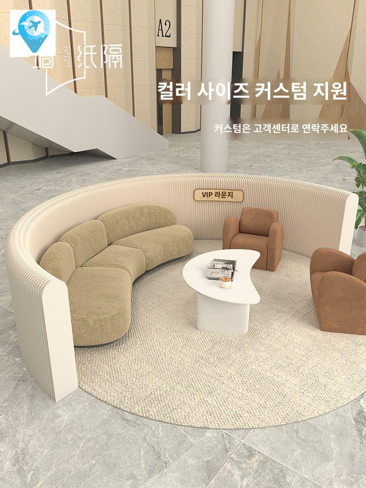 종이 템바보드 낮은 접이식 템파보드 파티션 공간분리 - 상세 이미지 5