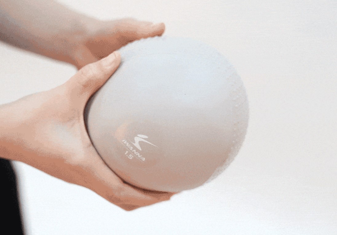 필라테스토닝볼 요가 홈필라테스 짐볼 미니볼 0.5kg 1kg 2개 세트 - 상품 이미지