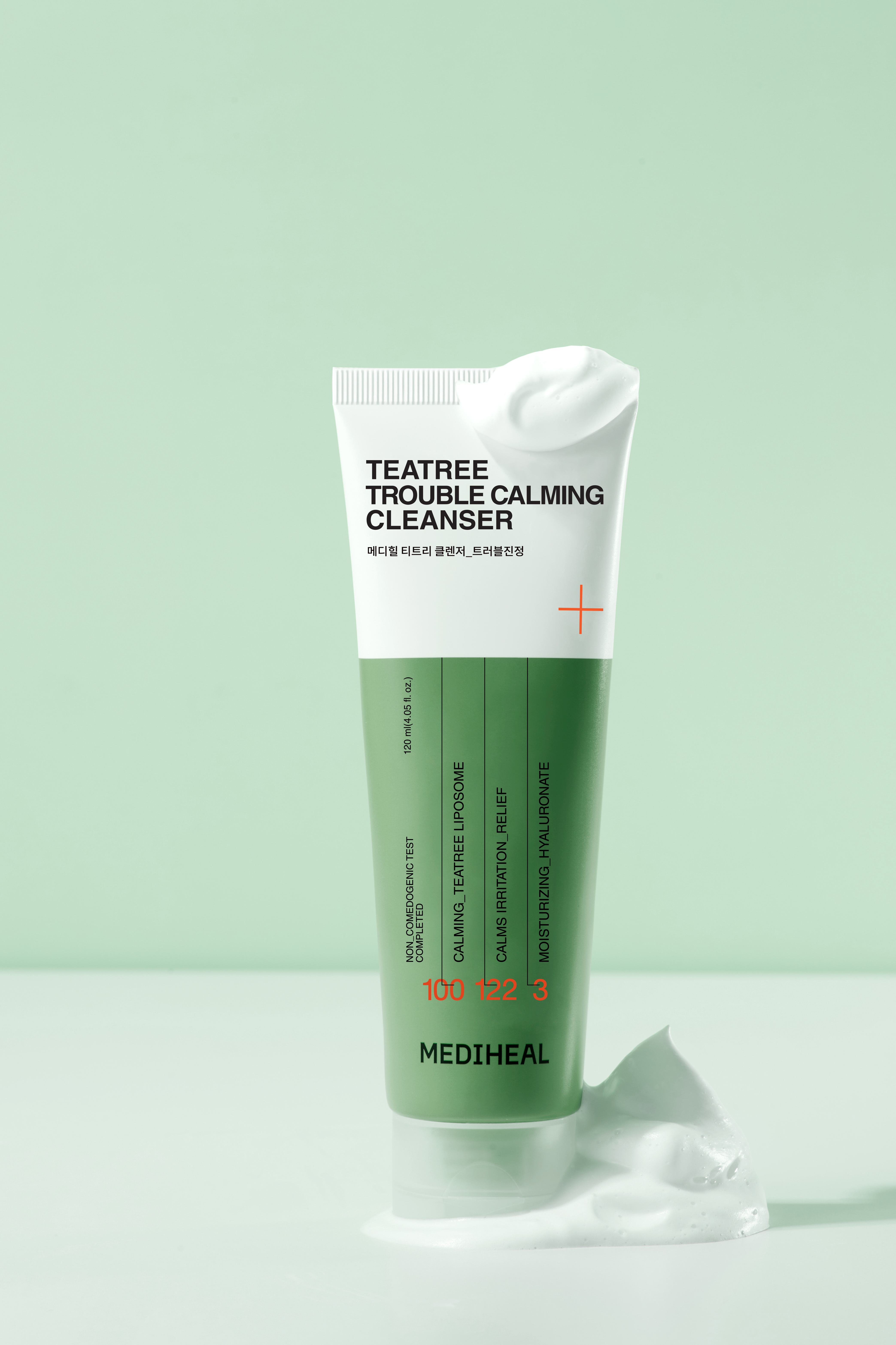 메디힐 티트리 트러블진정 클렌징폼 / 저자극 약알칼리성 120ml, 2개 - 상세 이미지 3
