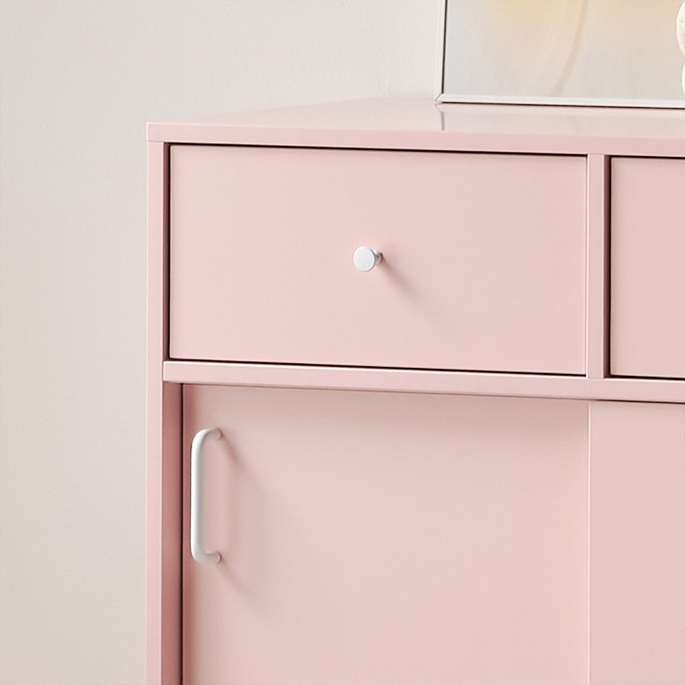 로지 정리장 서랍수납장 거실 다용도실 작은 미니 슬라이드 수납장 800