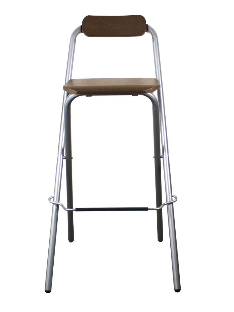 접이식 홈바의자 야외용 바의자 등받이 파티용 앉은 키 75CM - 상세 이미지 5