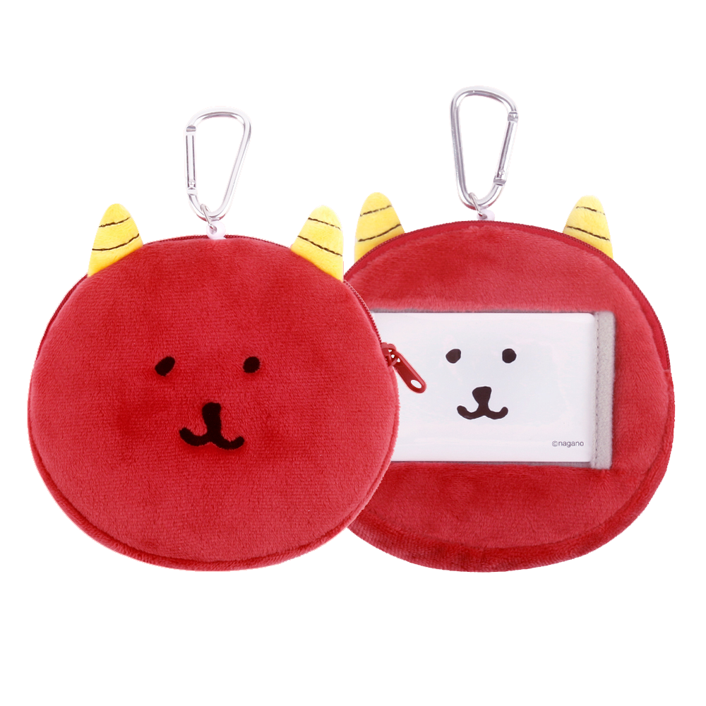 담곰이 말레이곰 얼굴 파우치 동전 지갑 나가노 캐릭터즈 굿즈 - 상세 이미지 5