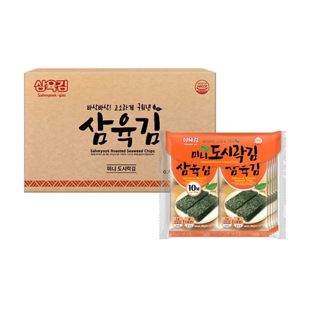 삼육김 미니도시락김 2g 10봉 24팩 : 모두-스토어