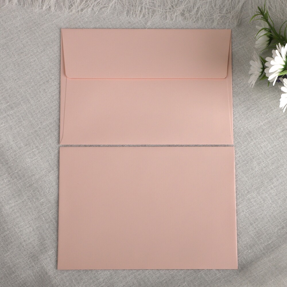[자체 제작] 165x115mm 자켓형 청첩장 초대장 웨딩 화이트 컬러 봉투 감사 50p 이미지 8