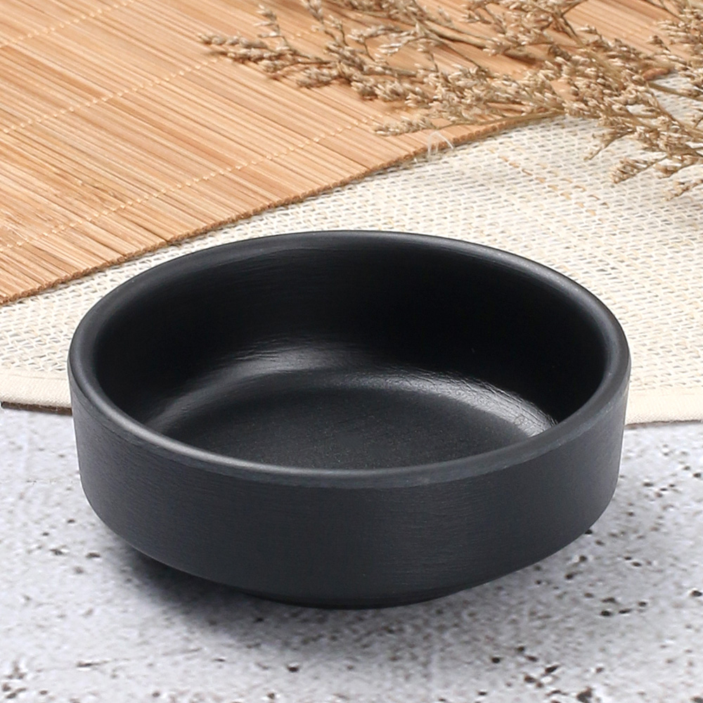 메탈 멜라민그릇 업소용 멜라민 접시 7.5cm, 찬기 - 상품 이미지