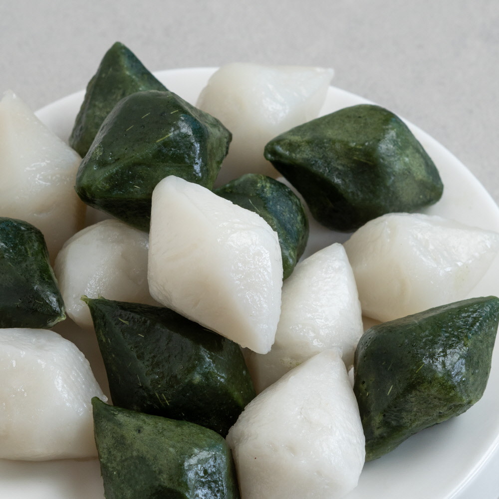 싸리재 국산참깨 추석송편 (흰송편+쑥송편) 260g 깨송편 맛보기송편 - 상세 이미지 2