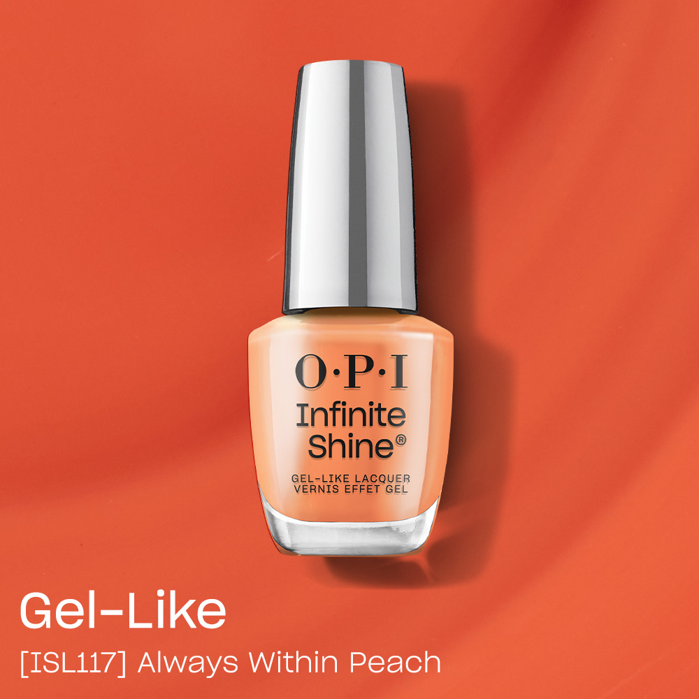 [OPI][인피니트샤인 Gel-Like] ISL 117 - Always within Peach - 상품 이미지