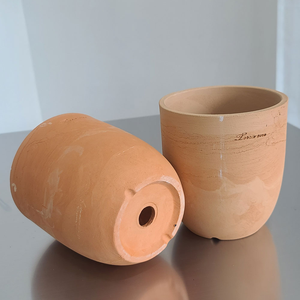 테라원 두툼 빈티지 토분 미분형 14호 14x15cm - 상세 이미지 3