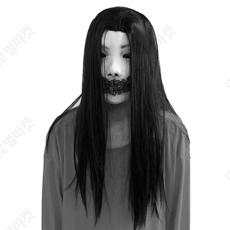 귀신분장 가면 마스크 할로윈 코스프레 공포 소품 - 상세 이미지 2