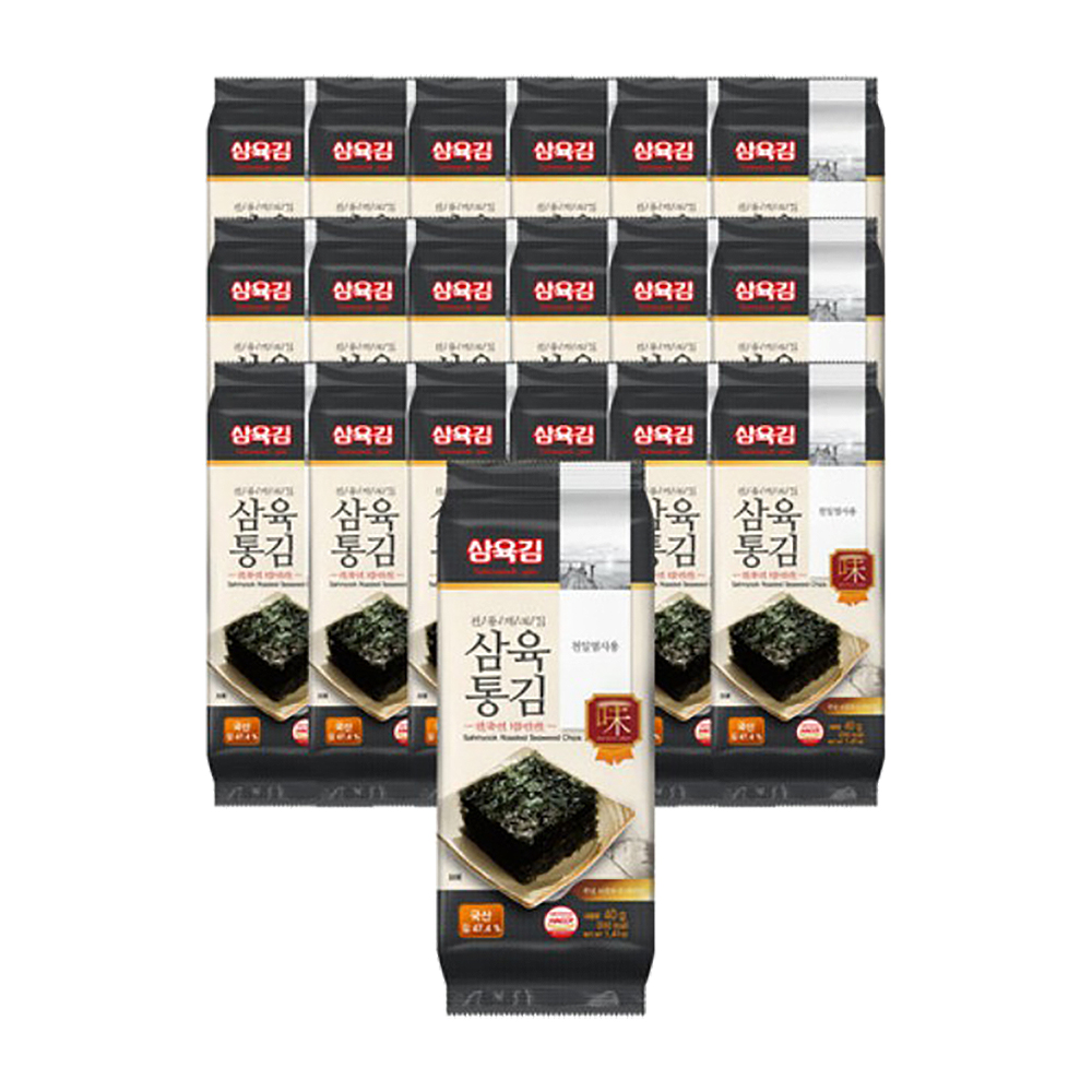 삼육김 통식탁김 40g 24봉 : 모두-스토어